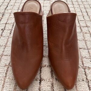 ABLE Roja Mule Leather Brown | 9.5